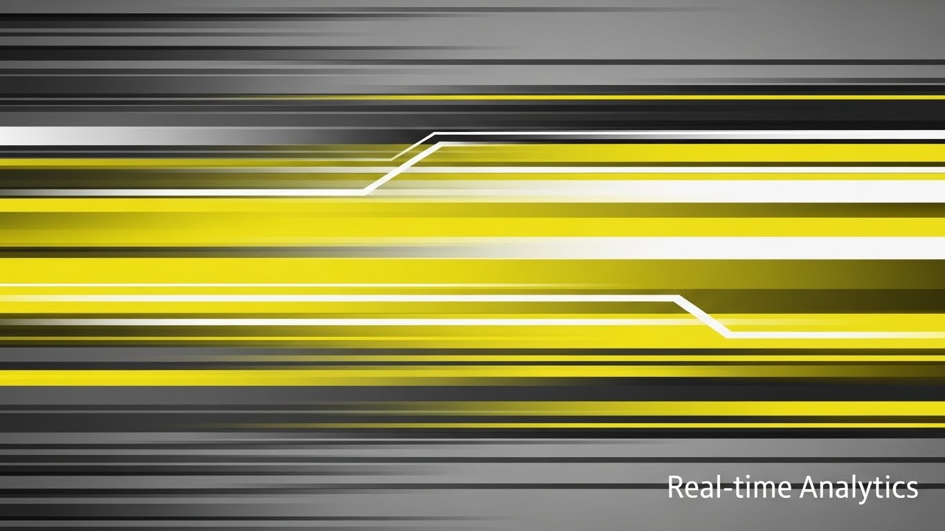 (Abstract 2D Motion Graphics): Velocity Lines - High-Speed Analytics