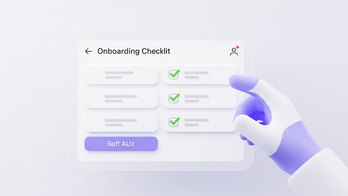 (Clean UI Workflow): Checklist UI – Accelerating Time-to-Value