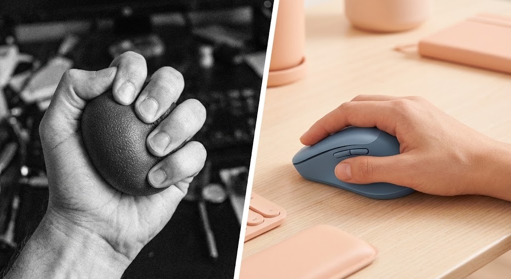 (Split Screen): Stress vs. Ease – Contrasting Chaos with Control