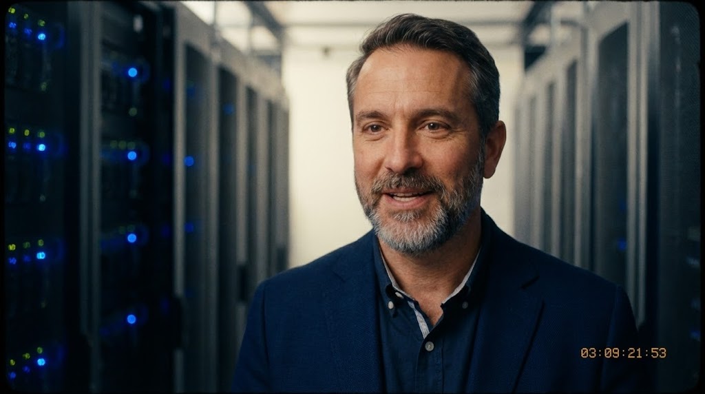 (AI Realistic Char): IT Peer – Building Account Trust