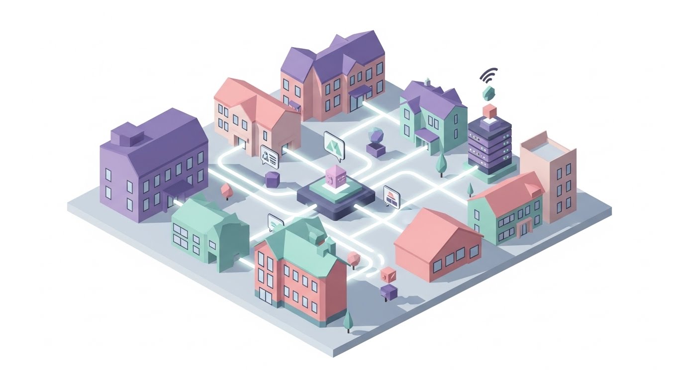 Isometric Campus: The Connected Future