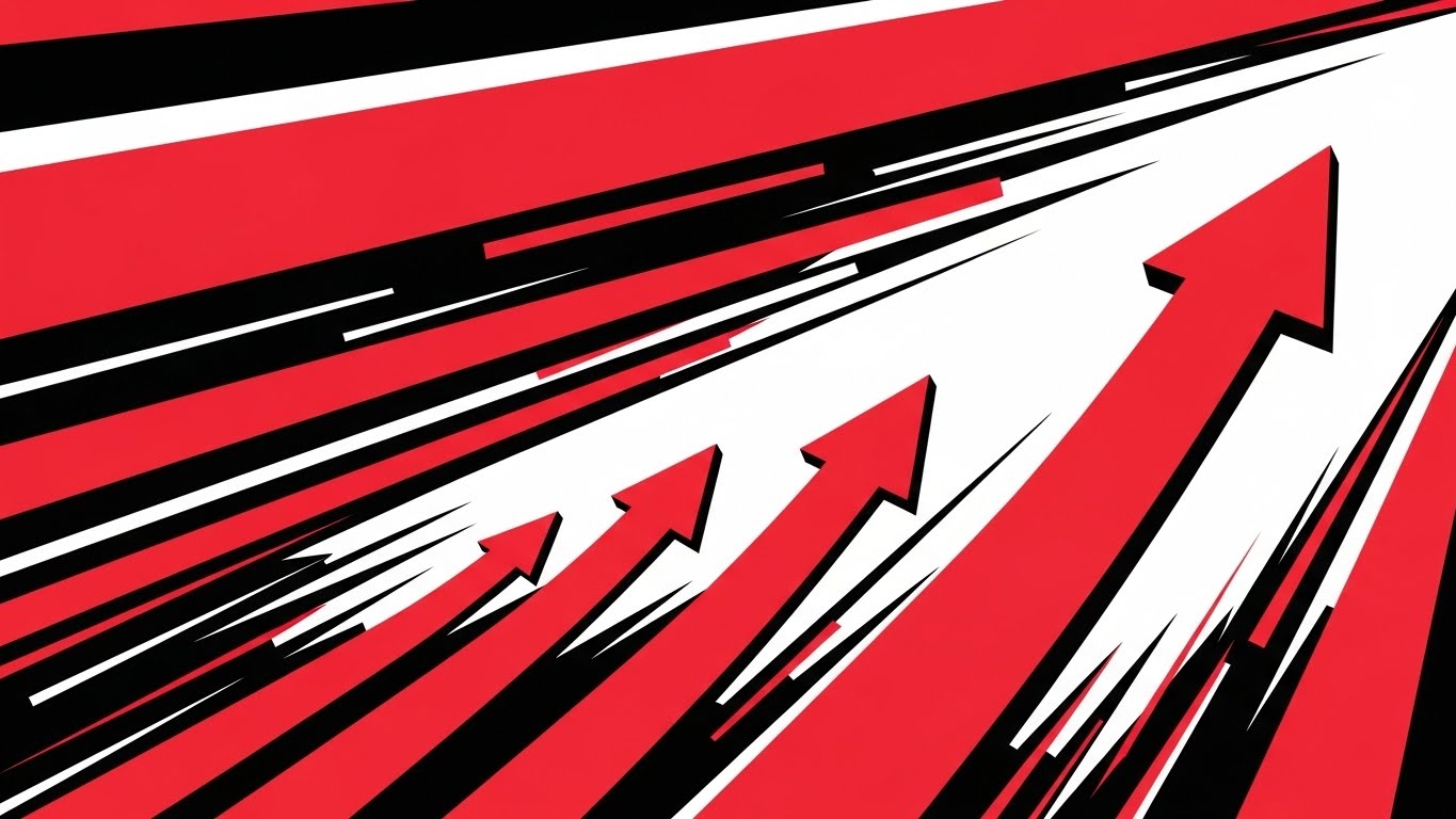 (Abstract 2D Motion): Rushing Arrows + Visualizing Aggressive Growth