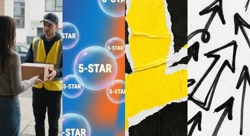 AI Generated Mixed Media: Dynamic Social Proof