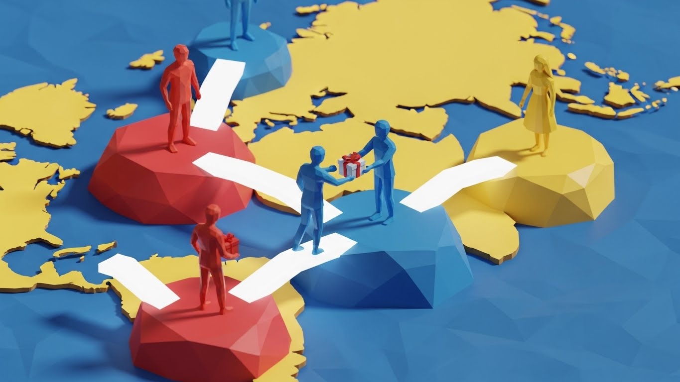 Low-Poly Network: Gamifying Global Referrals