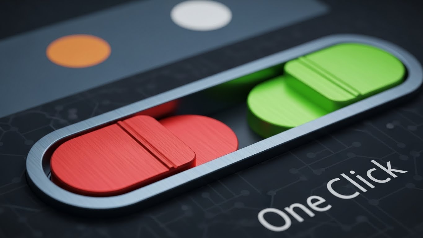 (Macro Micro-Interaction): The Activation (Instant Resolution)