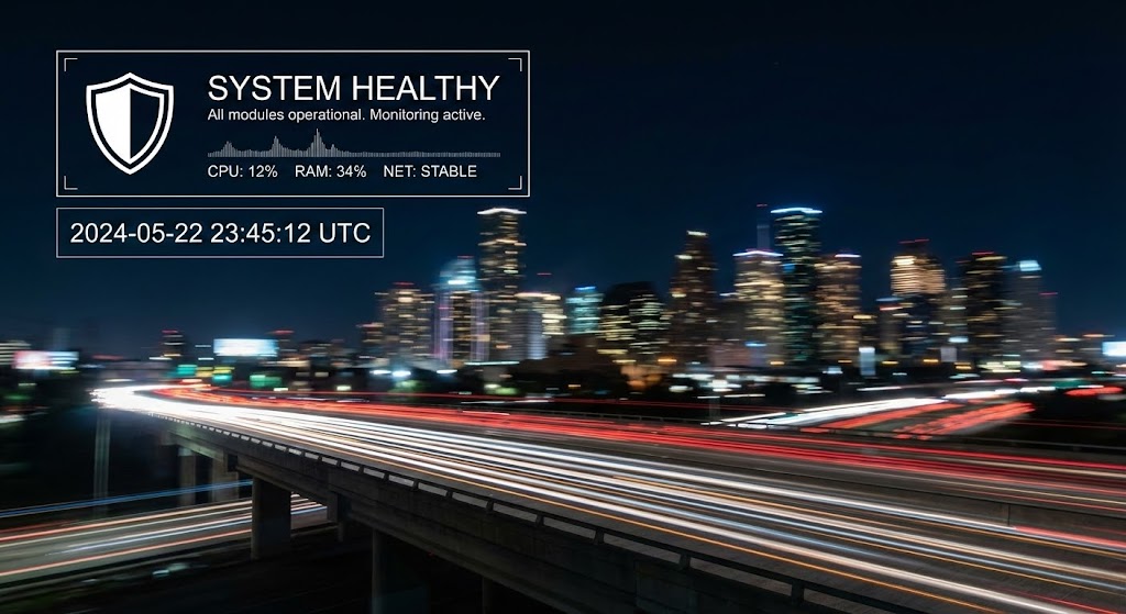 (Hyper-lapse Overlay): Constant Vigilance (System Stability)