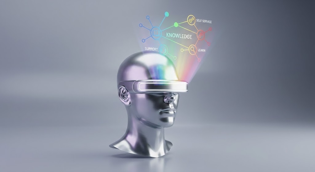(Futuristic Hologram): Accessible Intelligence (Empowered Support)