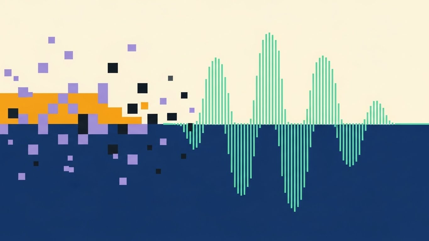 (Abstract 2D Motion): Signal from Noise (Clarifying Financial Data)