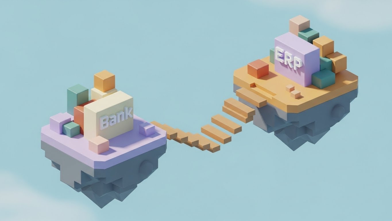 (Low-Poly 3D): Bridging Worlds (Seamless ERP Integration)