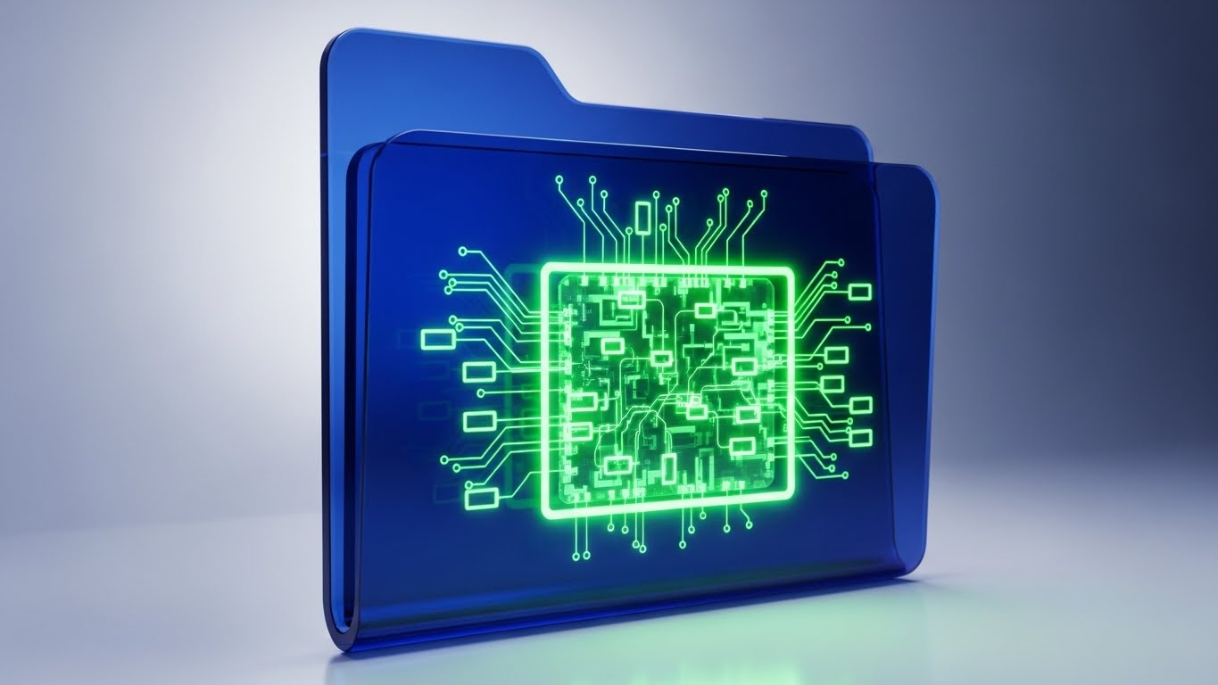 (3D X-Ray Visualization): Glowing Data Core – Visualizing Deep Security