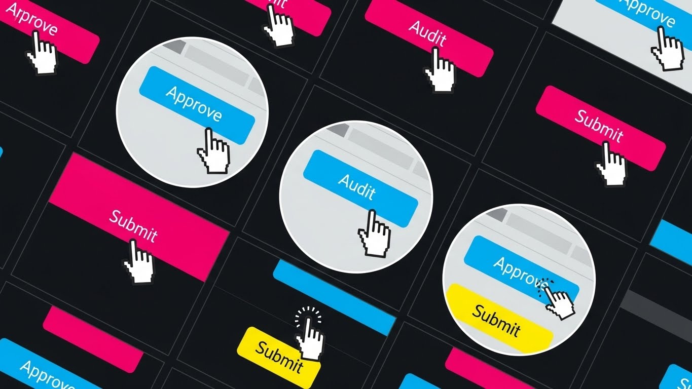 (Rapid UI Feature Montage): Rhythmic Action Grid – Visualizing High-Volume Processing