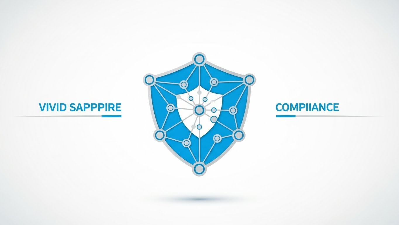 (Minimalist Flat 2D): Networked Shield Nodes – Unified Security Architecture
