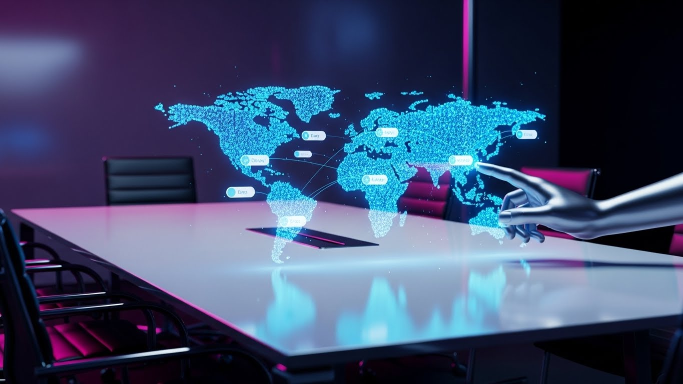 (Holographic Interaction): Interactive Future + Global Command