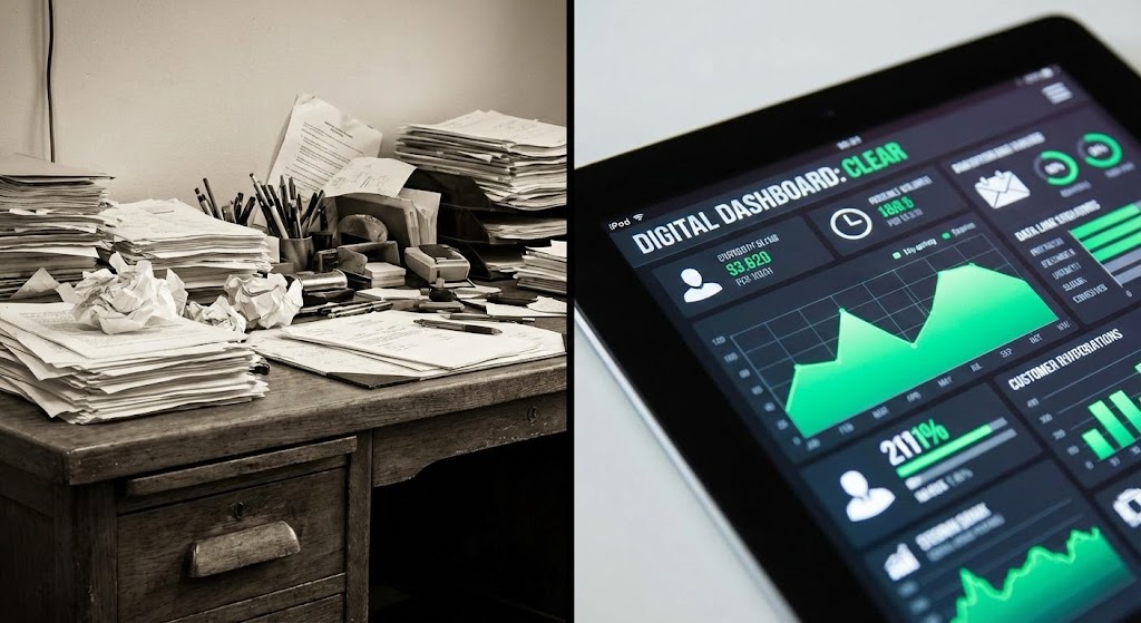 Split Screen: Binary Contrast Proves Operational Clarity