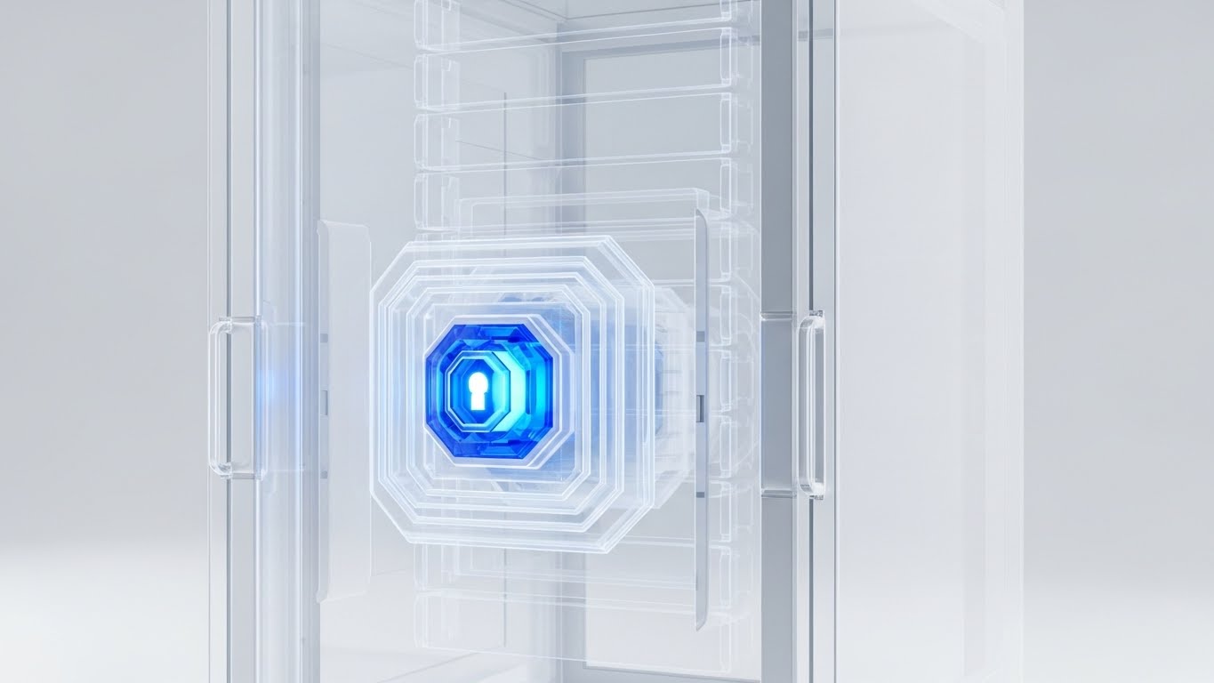 (3D X-Ray Visualization): Crystalline Security — Hygiene & Transparency