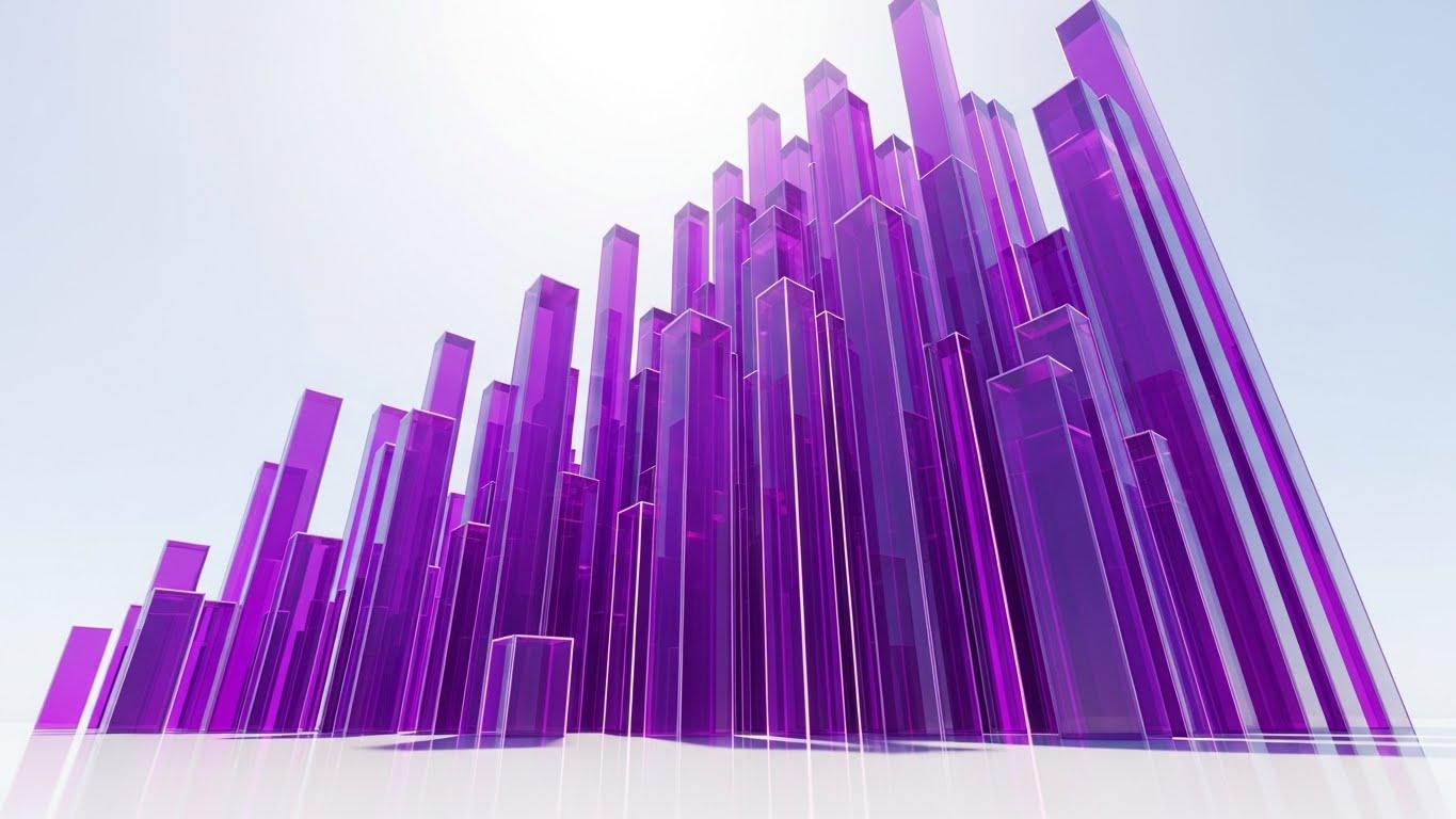 (Minimalist Flat 2D Vector): Geometric Conversion — Lead Generation Logic