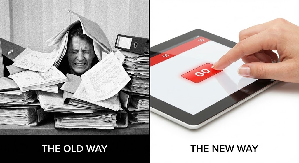 (Split Screen): Binary Contrast, Proving Competitive Advantage