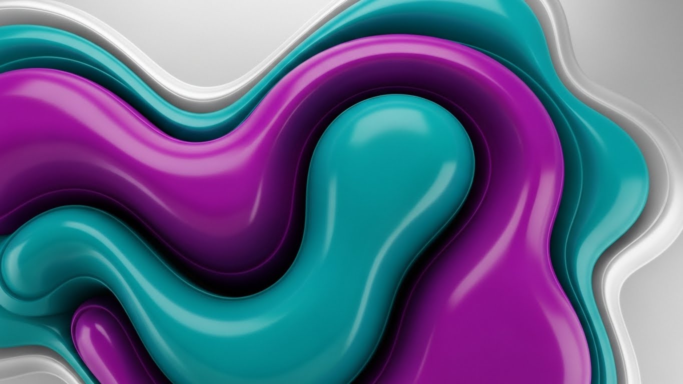 (Abstract 2D Organic Motion): Metaphor for Seamless Integration