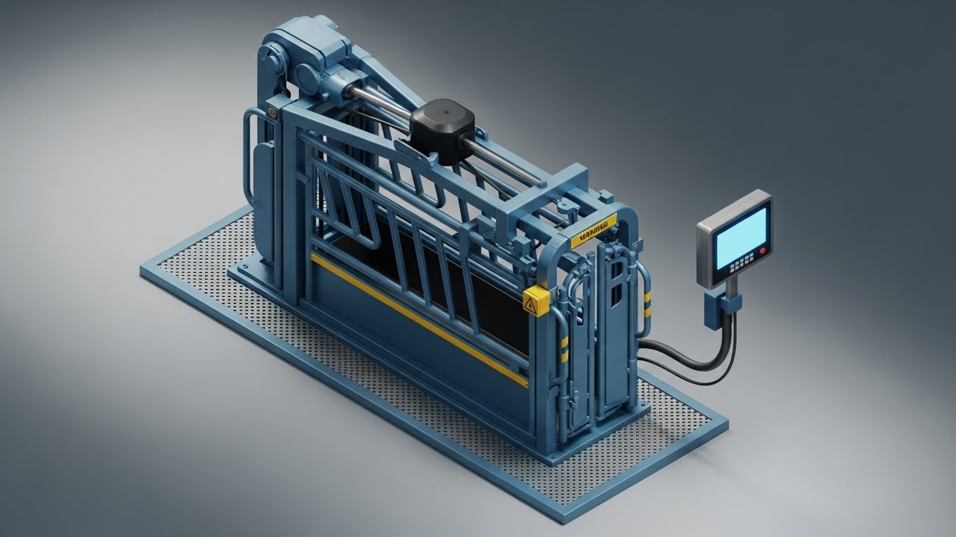 (Isometric 3D Workflow): Industrial Precision + Streamlining Chute Operations