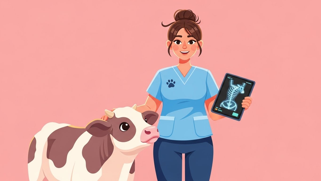 (2D Character-Driven Story): Empathetic Narrative + Building Veterinary Trust