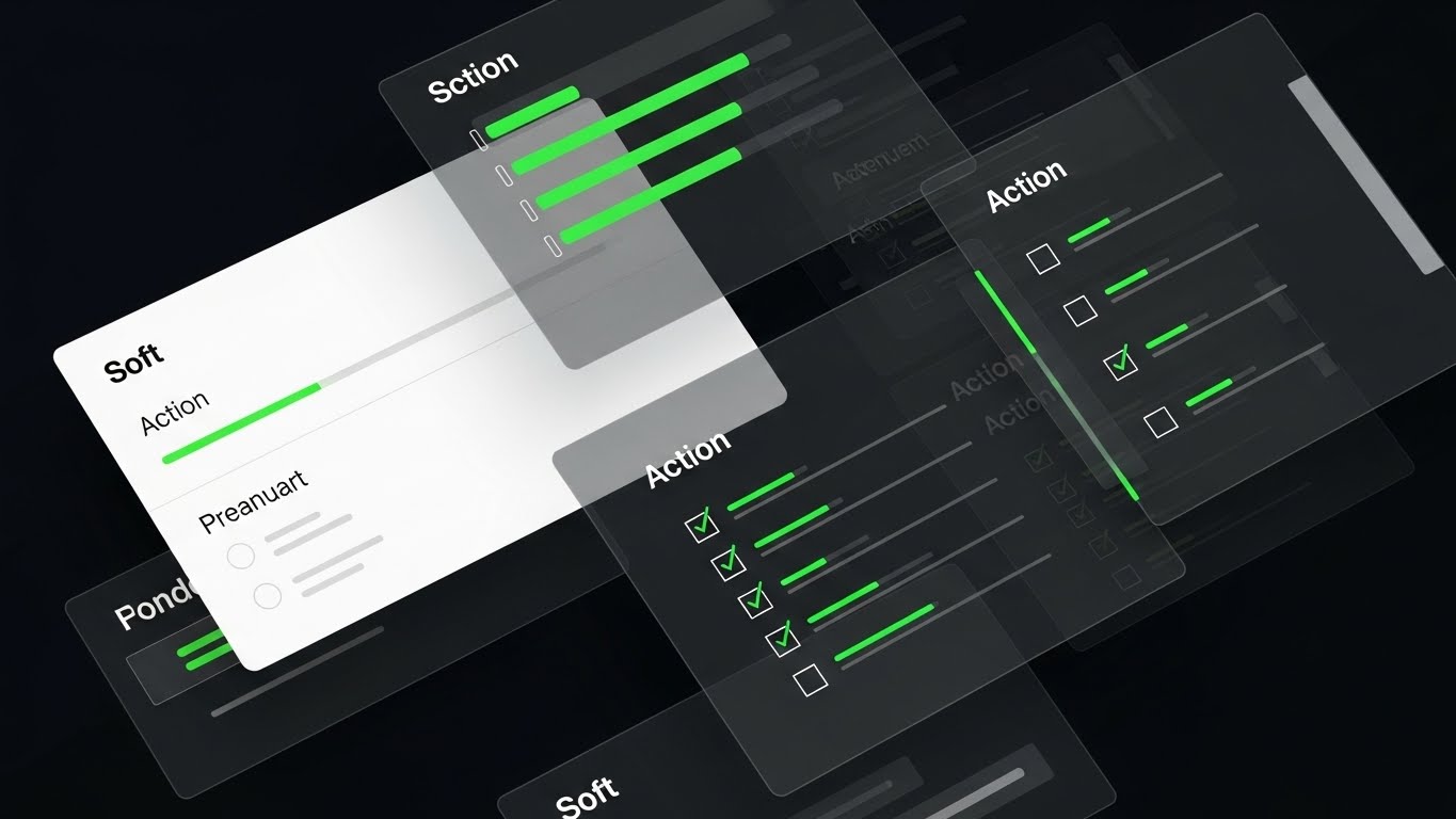 (Rapid UI Montage): Floating Progress Bars + High-Velocity Workflow