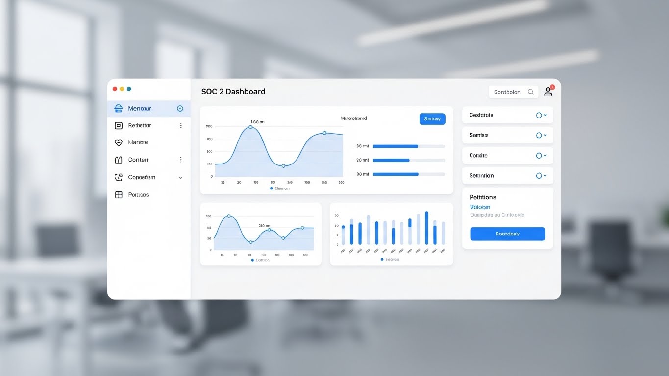 (Dark Mode UI): Glowing Terminal + Signaling Technical Power