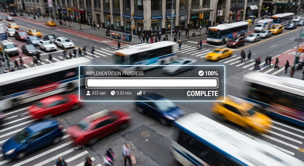 (Hyper-lapse): Static Progress vs. Kinetic World + Visualizing Rapid Implementation
