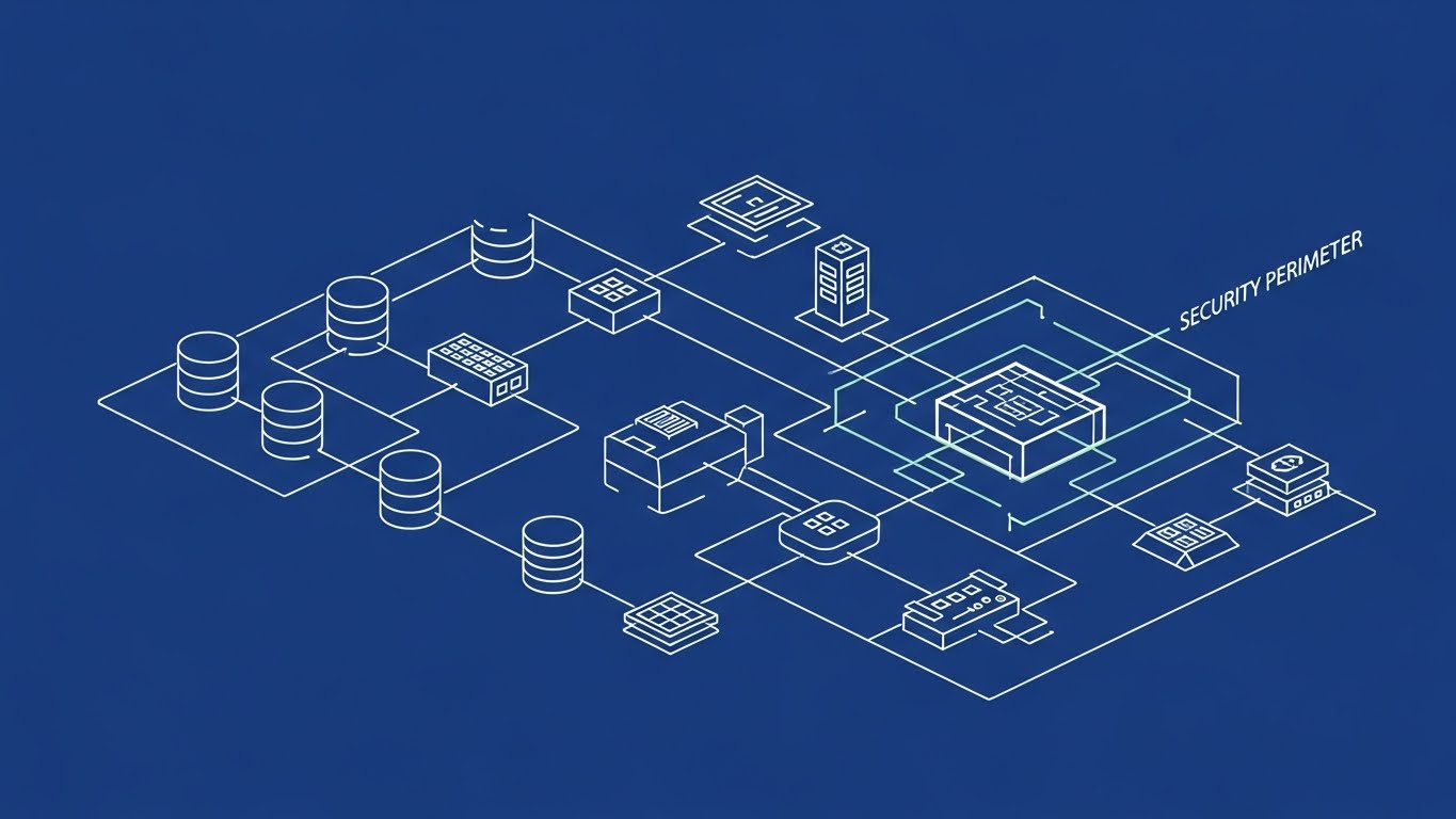 (Cinematic Video): Infinite Server Hall + Evoking Physical Scale