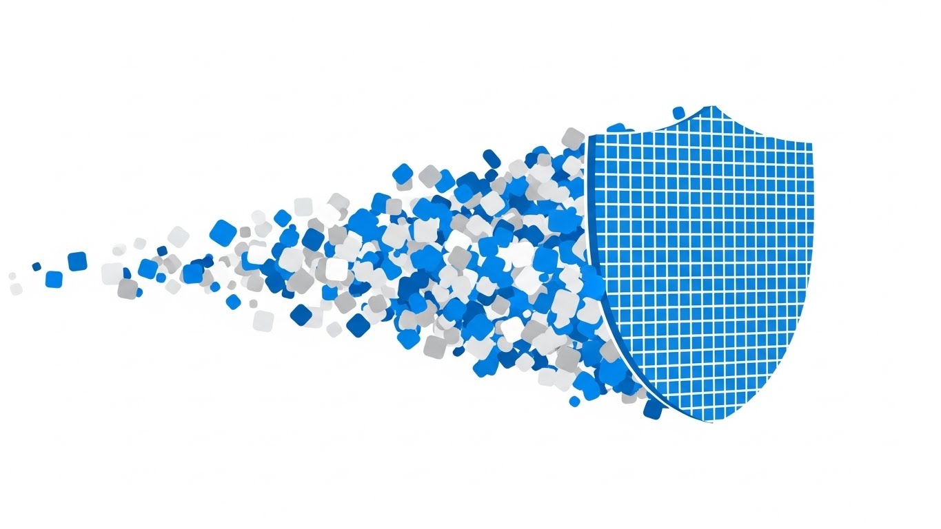 (Abstract 2D Motion): Geometric Shield + Visualizing Order from Chaos