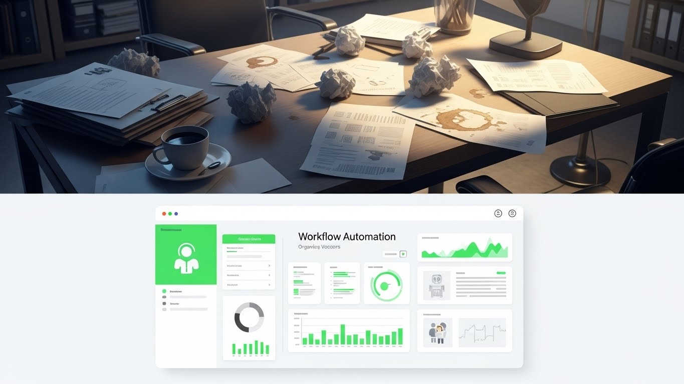 Split Screen Comparison: Order vs. Chaos + Driving competitive displacement