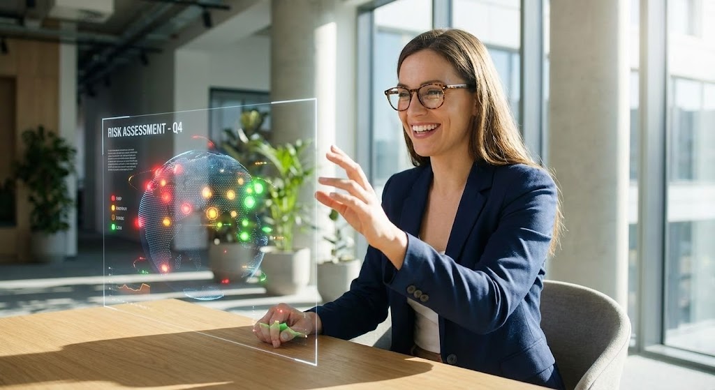 (Generative AI Realistic Character): Holographic Expert + Modelling Power Usage