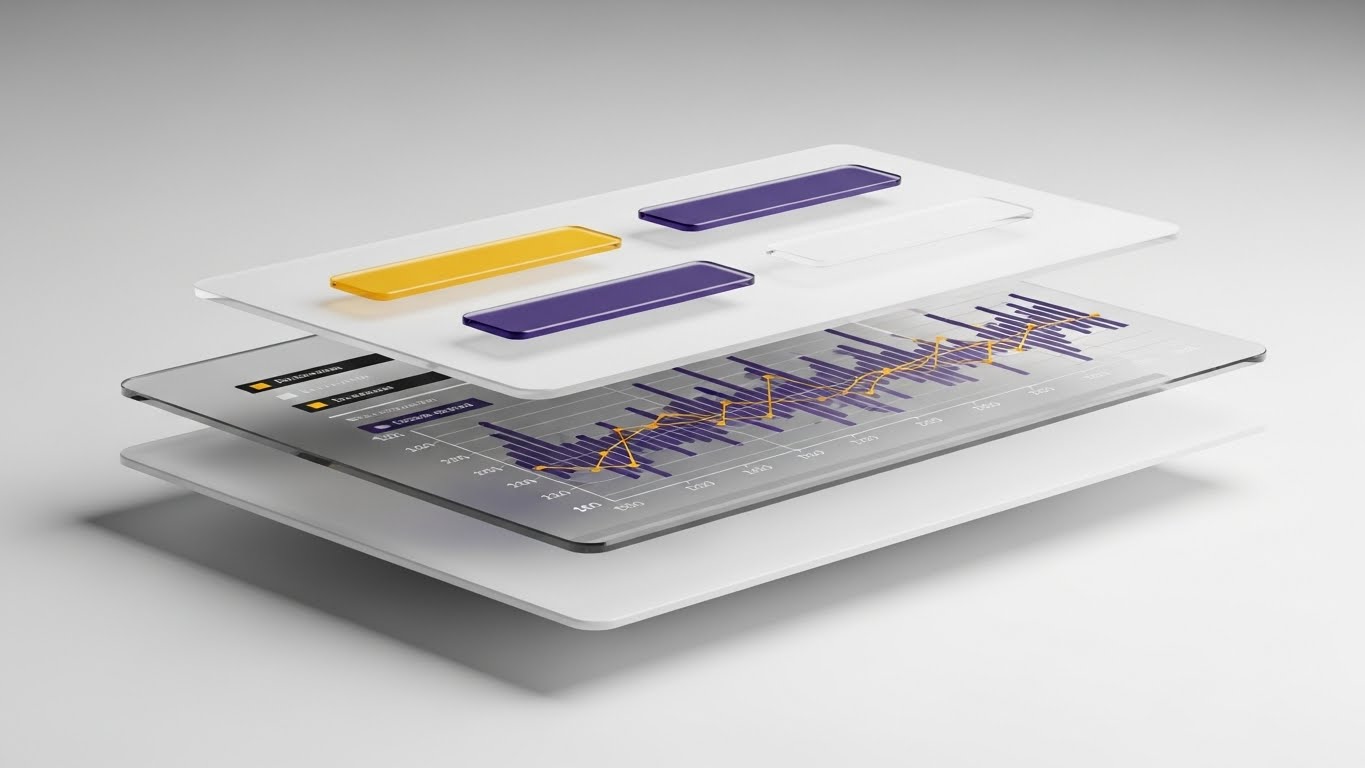 (3D Parallax UI Presentation): Exploded Layers - Understanding the Architecture