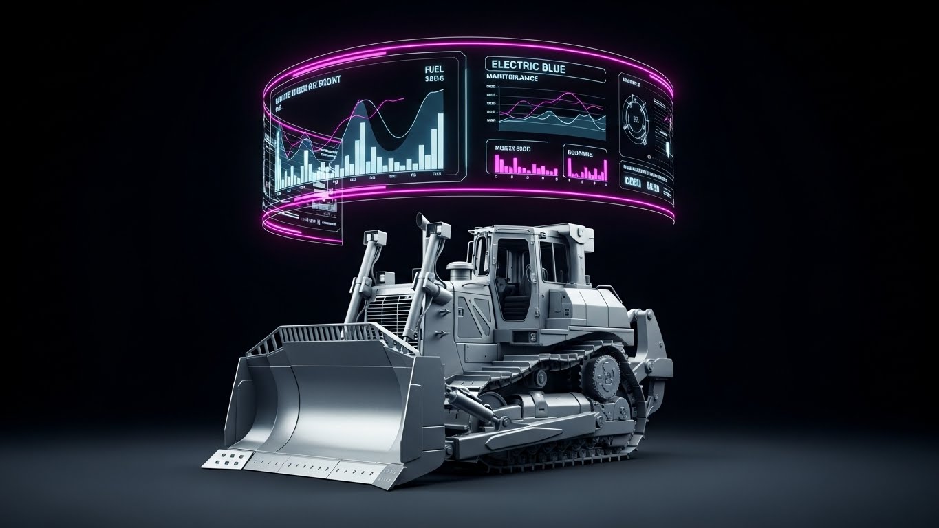 (Holographic UI over 3D): Diagnostic Overlay - Visualizing Asset Health