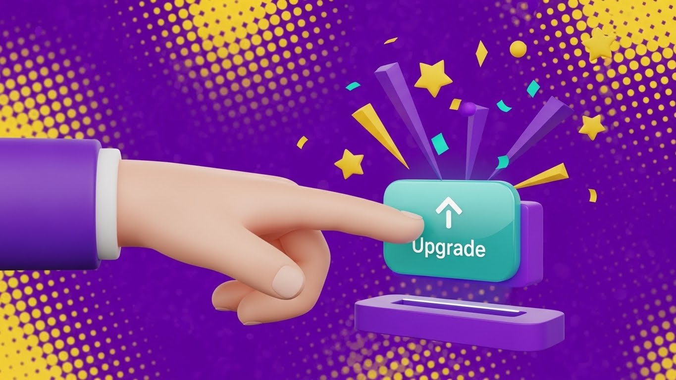 (2D Animation & UI Composition): One-Touch Growth - Gamifying the Upsell