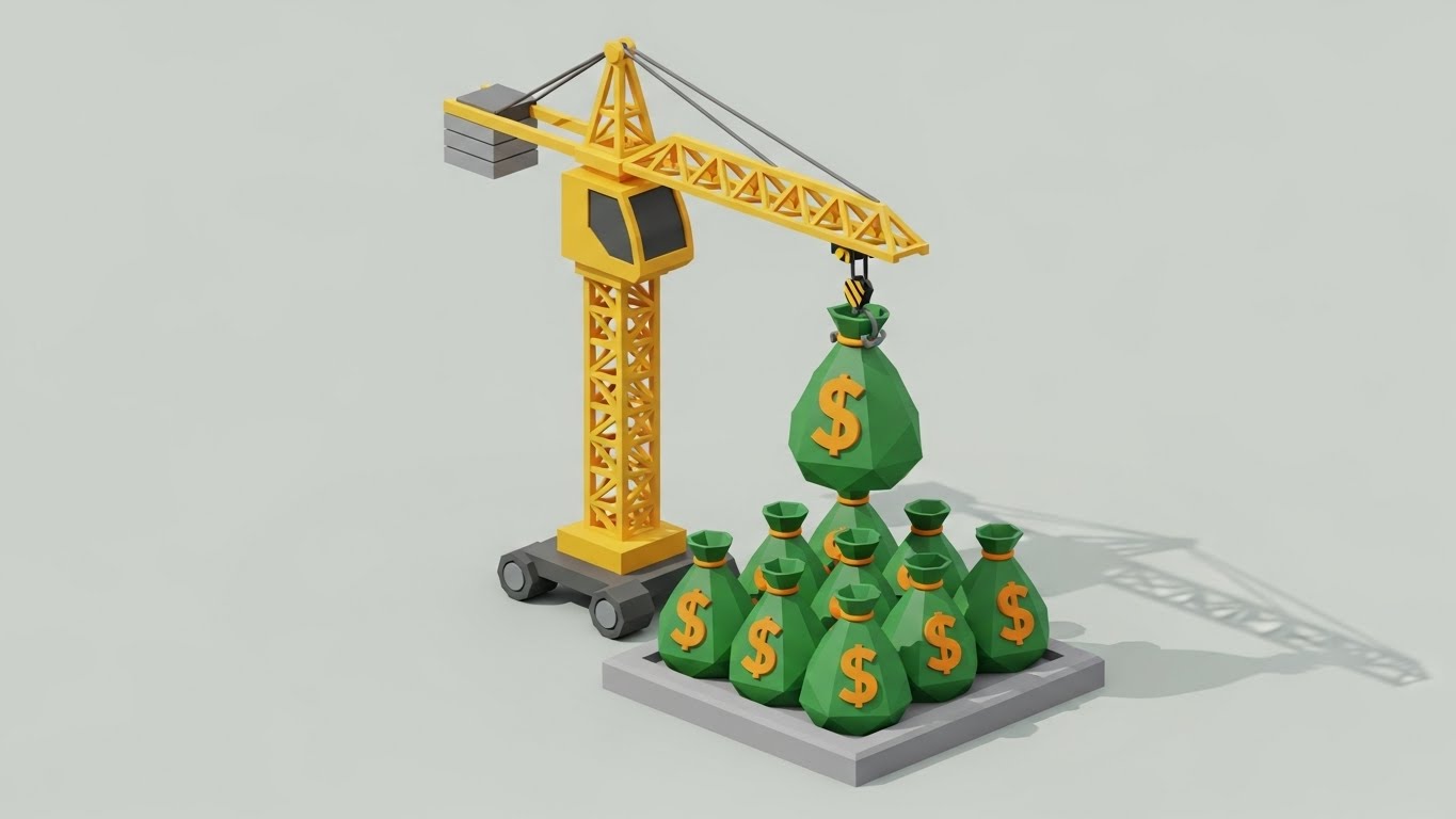 (Isometric 2D Motion Design): Direct ROI - Visualizing Value Generation