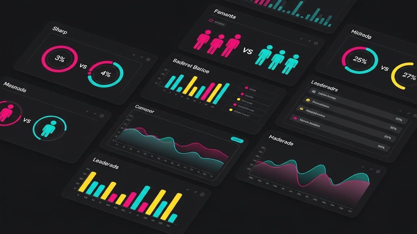 (Rapid UI Feature Montage): Comparative Grid + Accelerating Benchmarking Speed