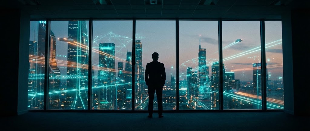 (Generative AI Cinematic Video): Future Cityscape + Establishing Thought Leadership