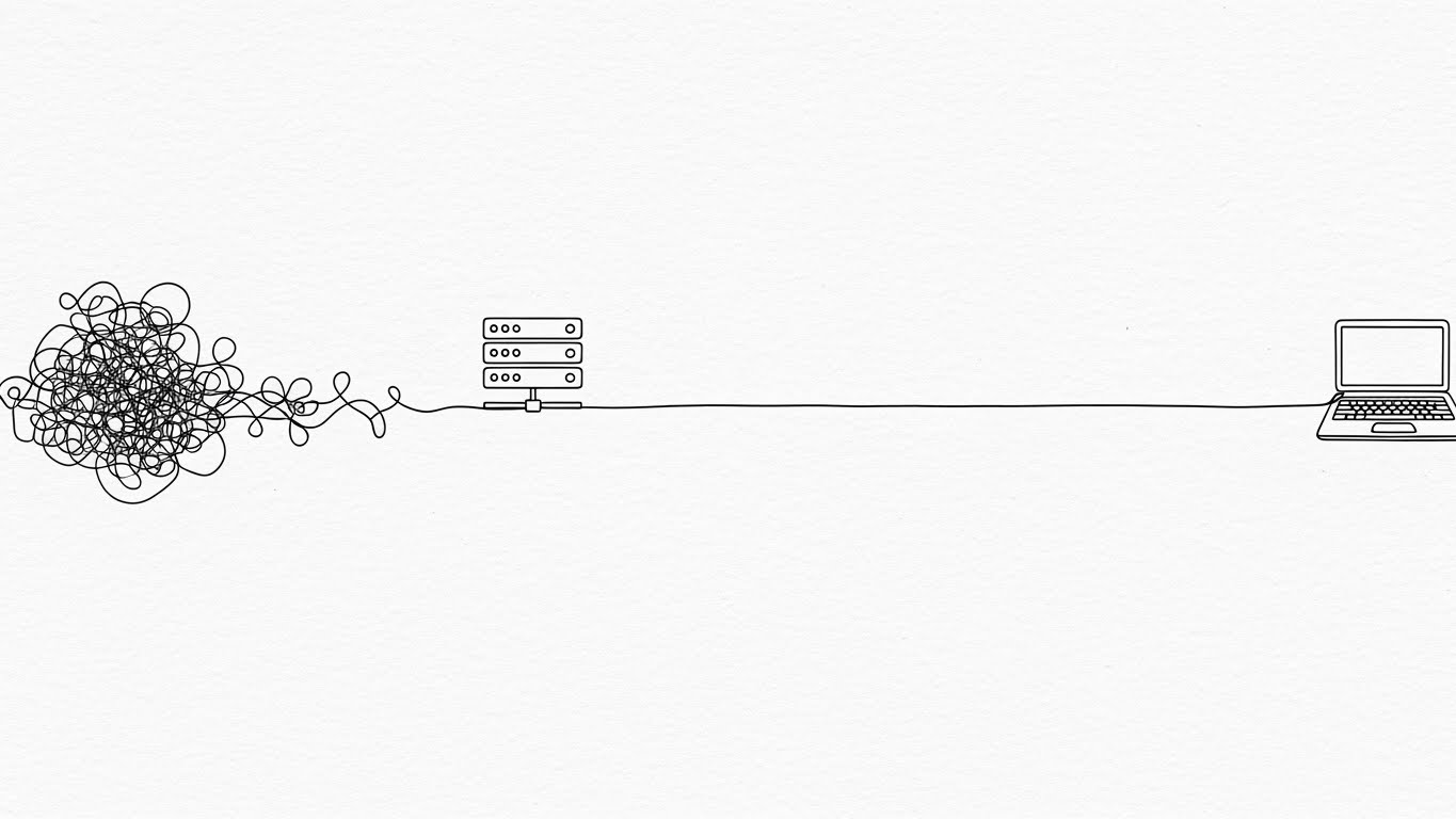 (2D Line Art Animation): Unraveling Complexity + Reducing Cognitive Friction