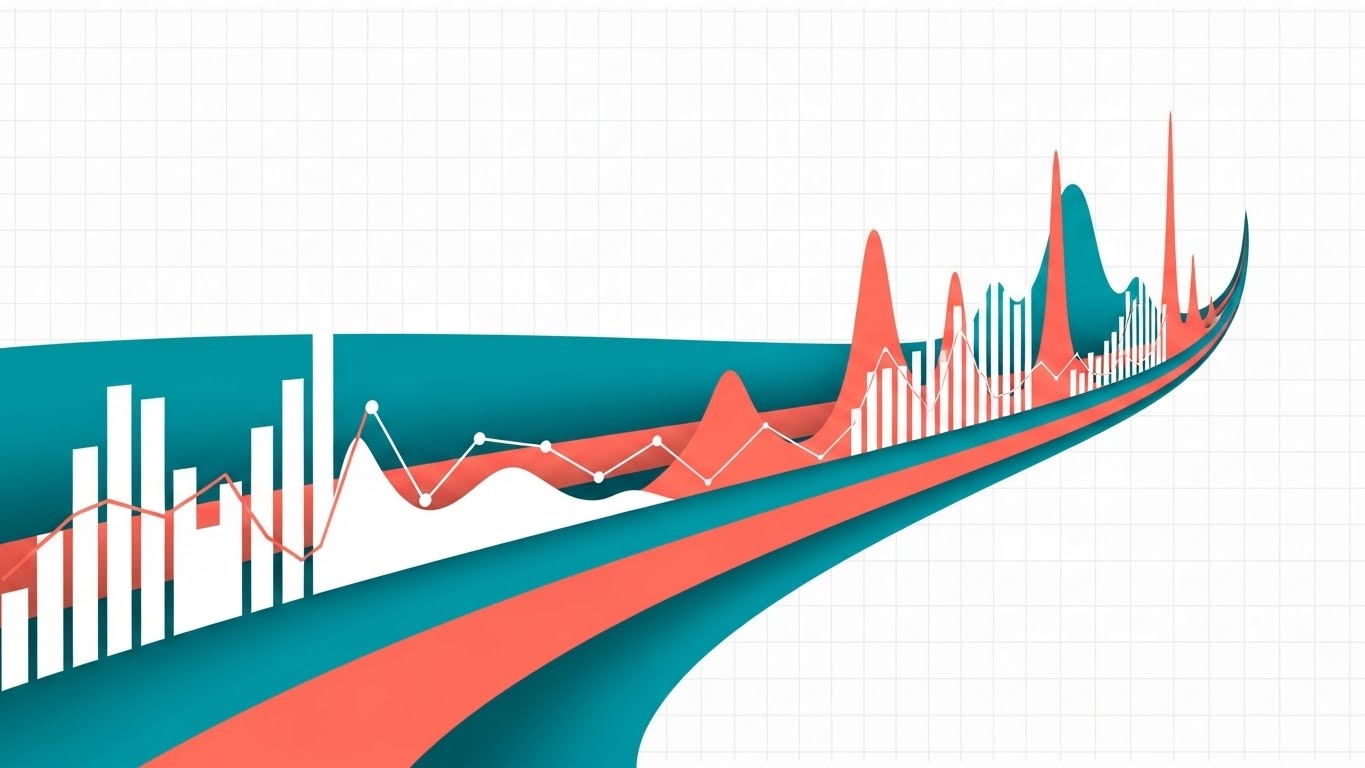 (Dynamic Data Visualization): Flowing River + Continuous Insight Stream