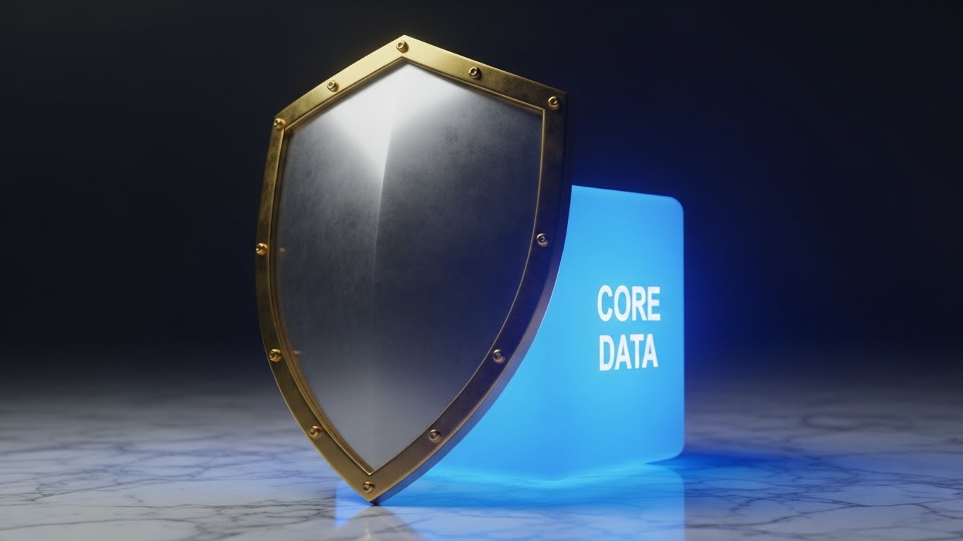 (Photorealistic 3D Renders): Shielded Core + Securing the Asset