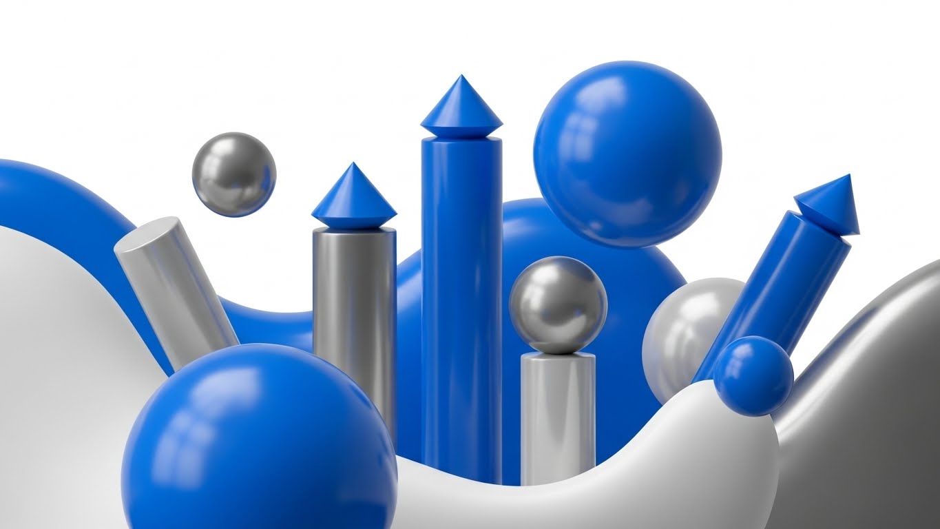 (Abstract 2D Vector): Floating Spheres + Visualizing Frictionless Data