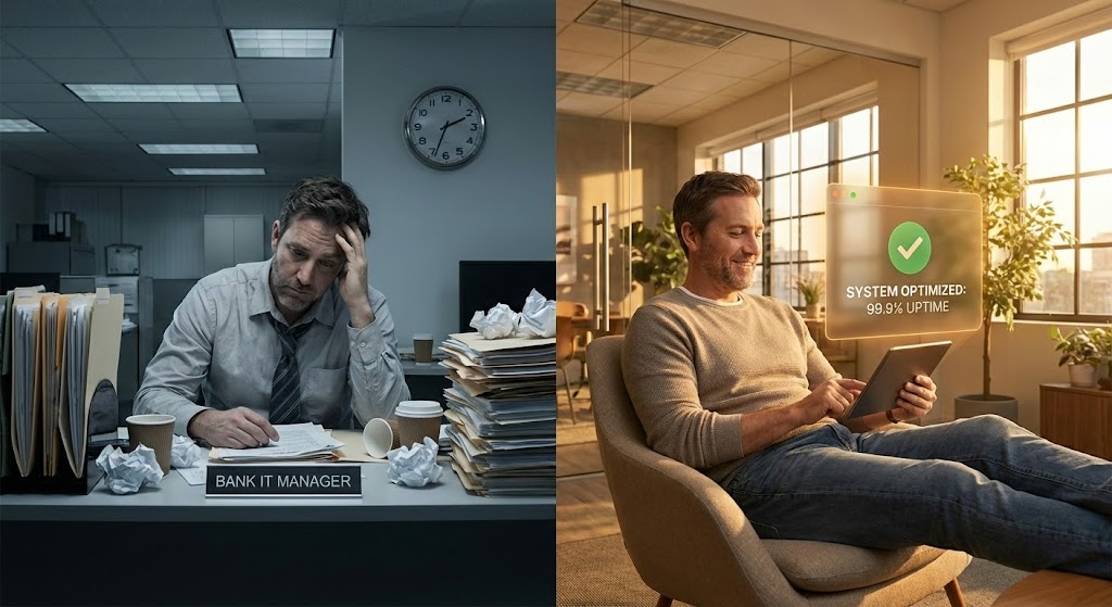 (Split Screen): Gloom vs Gold + Demonstrating Operational Efficiency