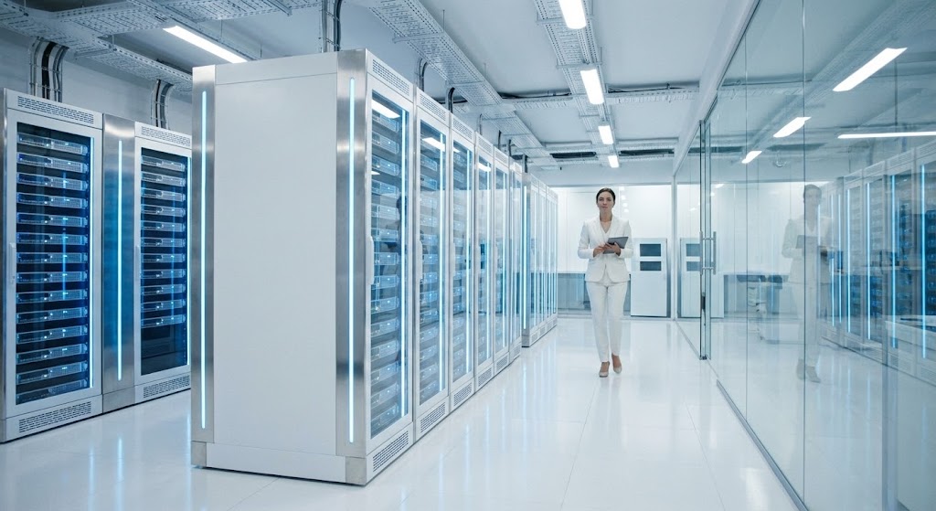 (Cinematic Video): Pristine Server Room + Selling Executive Confidence