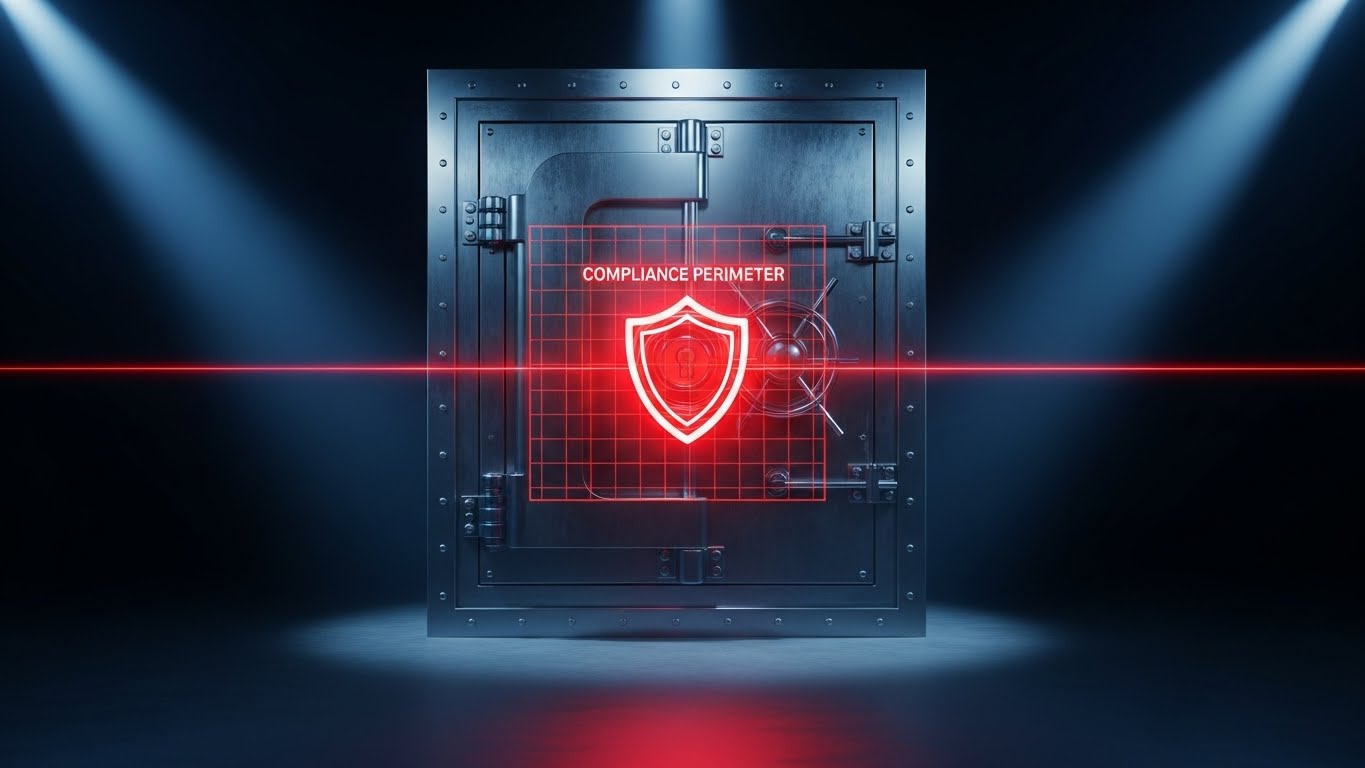 (Holographic UI over 3D): Impenetrable Defense — Compliance Perimeter