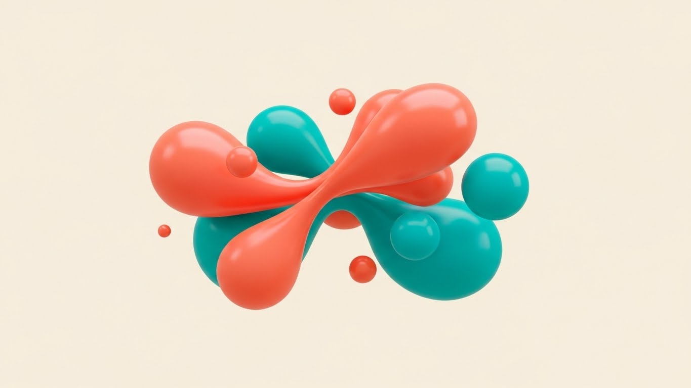 (Abstract Organic): Fluid Integration — Seamless Consolidation