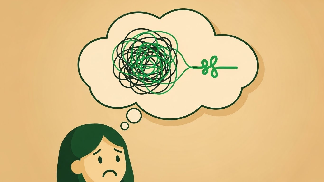 (2D Character-Driven Story): Untangling Knot + Cognitive Relief