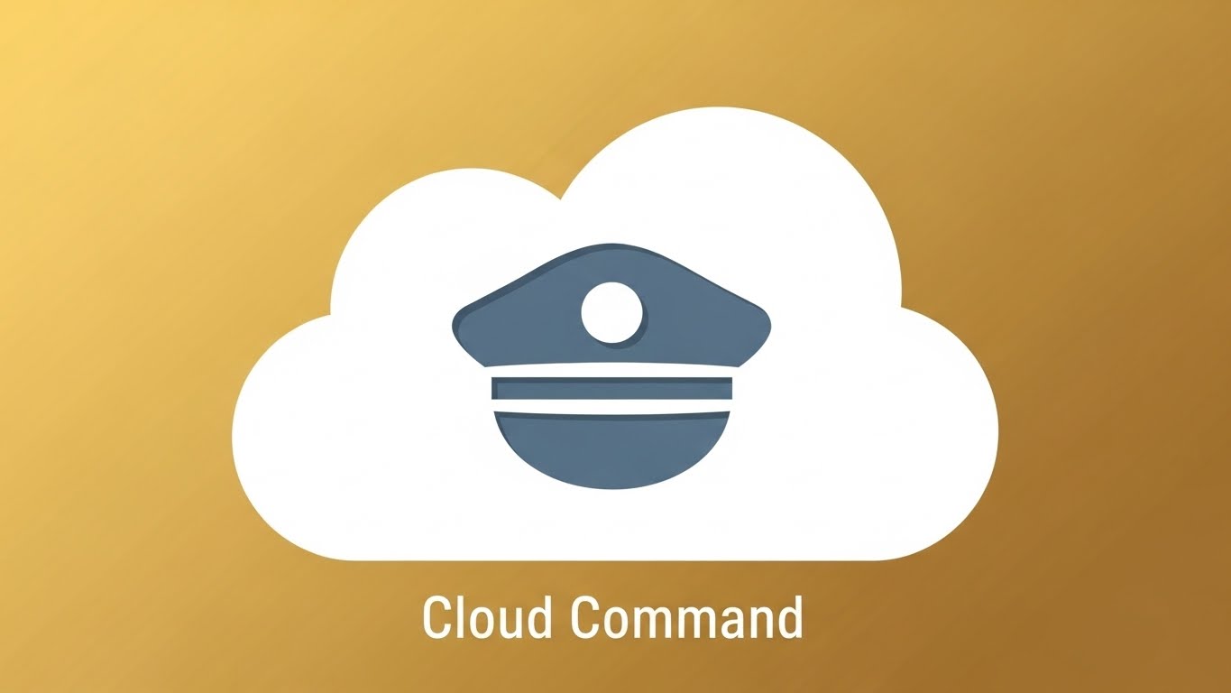 (Minimalist Flat 2D): Cloud Command + Strategic Leadership