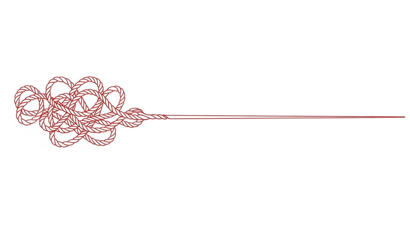 (2D Line Art): Unraveling the Knot + Competitive Simplification