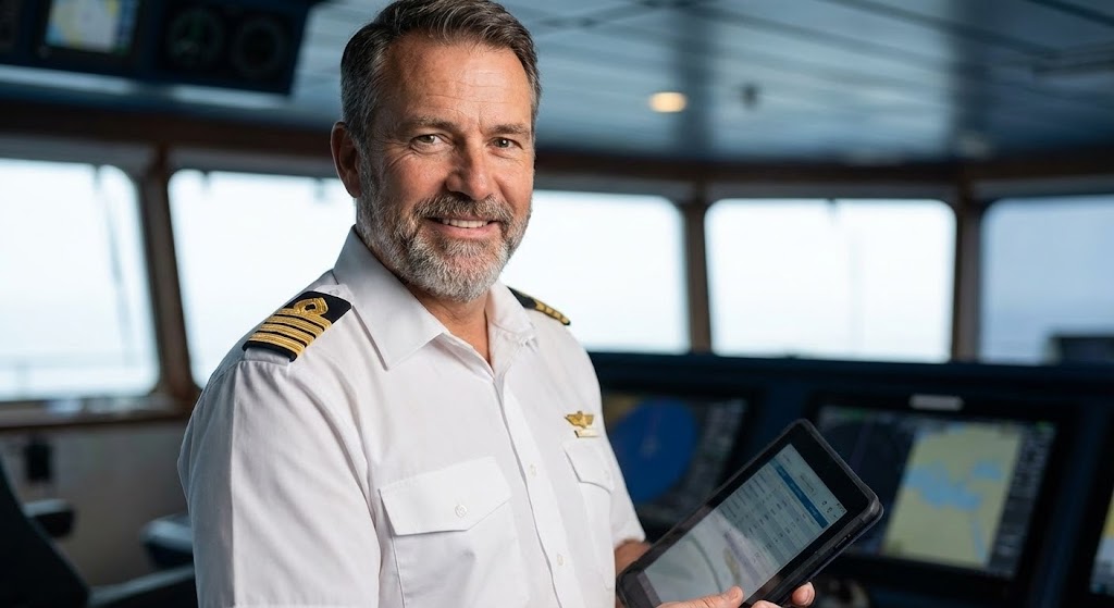 (Realistic Character): Digital Captain + Trusted Decision Support