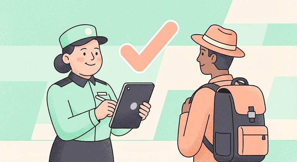 (2D Character Story): Friendly Check-in + Frictionless Guest Experience